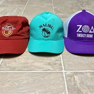 Brand Name Logo Hat Lot